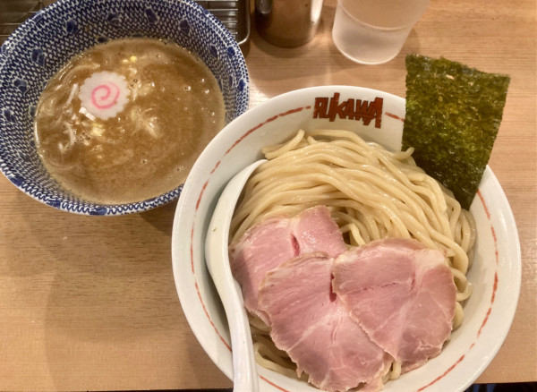 「濃厚つけ麺 大盛り 1100円」@中華そば 流川の写真