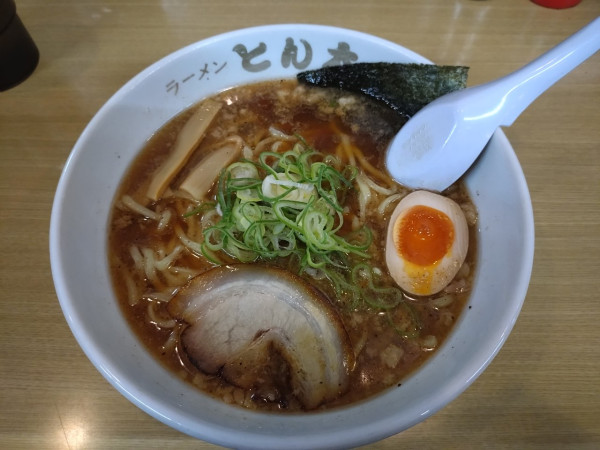 「讃岐ラーメン720円」@ラーメンとん太 宇多津店の写真