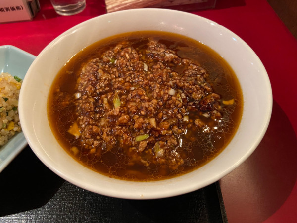 「大みか坦々麺、チャーハンセット(1210円)」@中華食堂 天海の写真