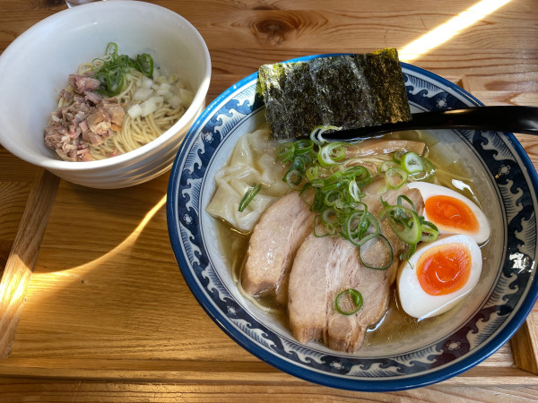 「特製RAMEN・和え玉」@KUMAGAYA RAMEN STANDの写真