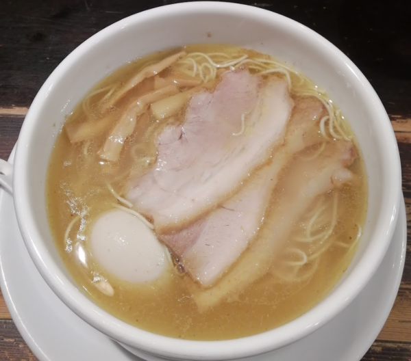 「塩：880円＋煮たまご：100円」@徳川町 如水 本店の写真