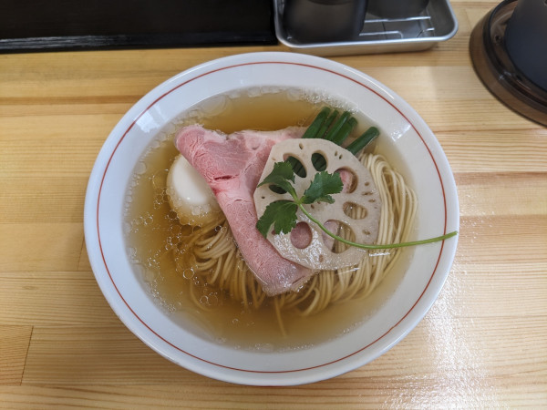 「中華そば（白）」@わがきん ラーメン部の写真