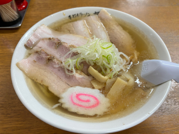 「チャーシューメン」@佐野青竹手打ちラーメン 押山の写真