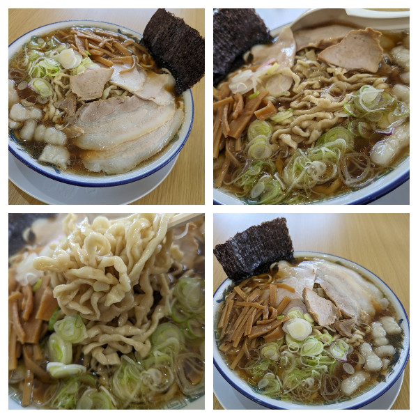 「中華そば普通(濃いめ油ぽく身入り)」@ケンちゃんラーメン 古河店の写真