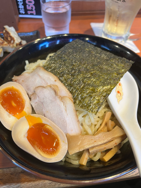 「味噌ダレつけ麺」@北海道らーめん ひむろ 松戸駅前店の写真