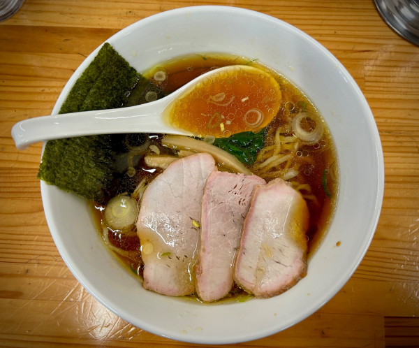 「中華そば(850¥)」@手打中華そば もりの写真