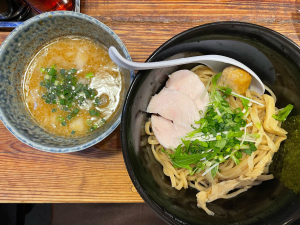 「濃厚鶏つけそば」@鶏そば みた葉の写真