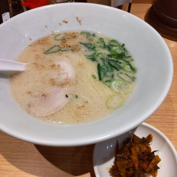 「白丸シンプル（￥790）」@博多一風堂 五反田東口店の写真