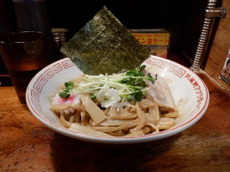 「武蔵野油そば 並盛」@武蔵野アブラ学会 早稲田総本店の写真