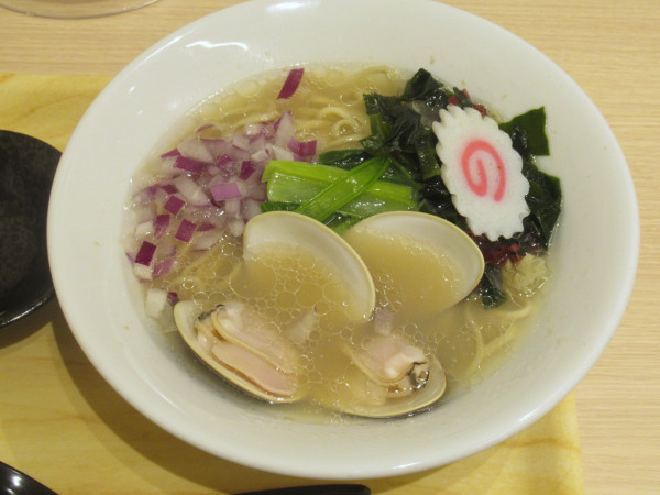「はまぐりらぁ麺（1,280円）」@らぁ麺 ななみの写真