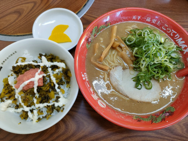 「こってりMAXラーメン」@天下一品 一宮店の写真