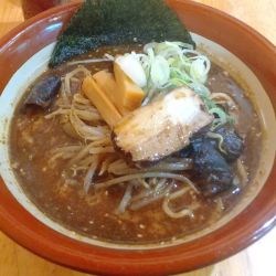 にぼし味噌らーめん（大）小ライス