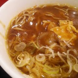 至福のカレーそばセット 780円