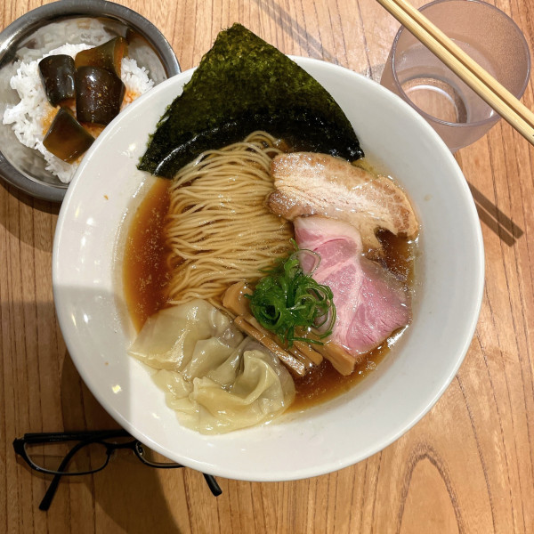 「鶏醤油」@麺楽 軽波氏の写真