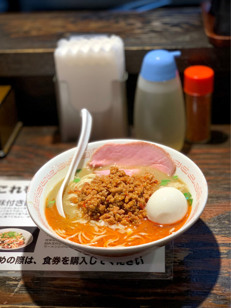 「味玉ニボ台湾らぁめん」@らぁめん小池の写真