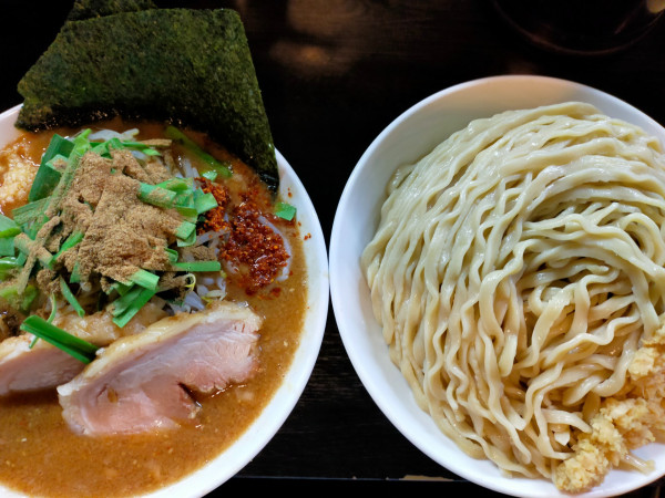 「【限定】ごまたん大1350円(つけ麺100円)+生姜50円」@豚星。の写真
