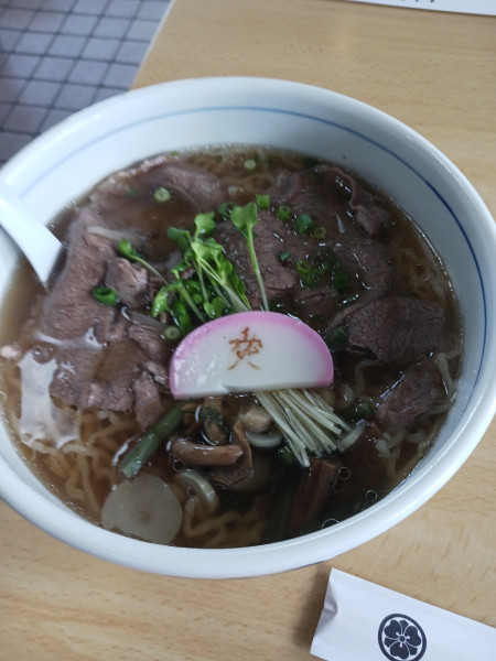 「牛肉らーめん」@松月の写真
