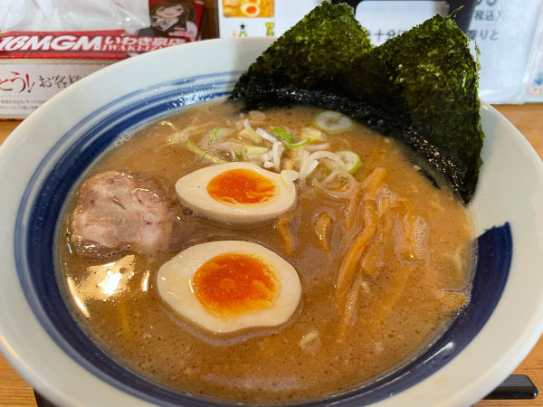 「なごみらぁめん（醤油・細麺）」@なごみ家 泉店の写真