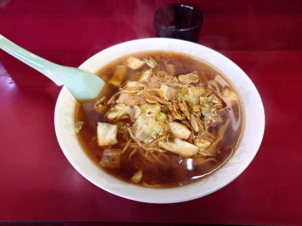 「スープ入り焼きそば（大）」@こばや食堂の写真