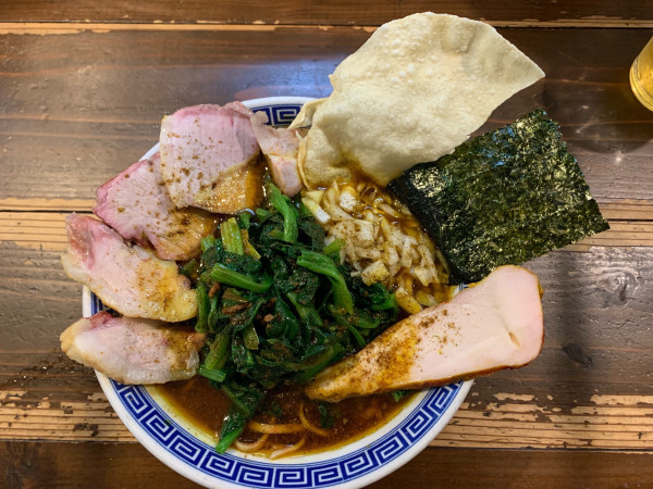 「家系なのにカレーラーメン」@ラーメン 達磨食堂の写真