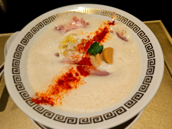 「鯛白湯とろり」@鯛白湯らーめん ○de▽の写真