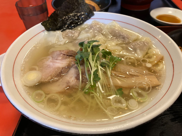 「ワンタンメン」@佐野ラーメン たかのの写真
