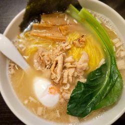 天然真鯛の塩ラーメン