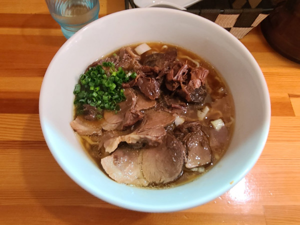 「【限定】鹿と猪のラーメン」@ラーメン大木戸の写真