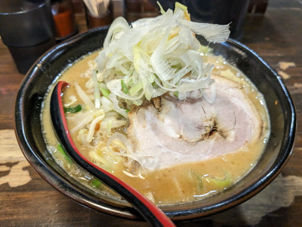 「味噌1000円 大盛160円」@麺処 花田 池袋店の写真