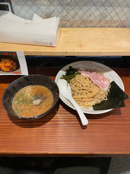 「濃厚煮干しつけ麺(1050円)」@濃厚煮干しそば 麺匠 濱星 関内店の写真