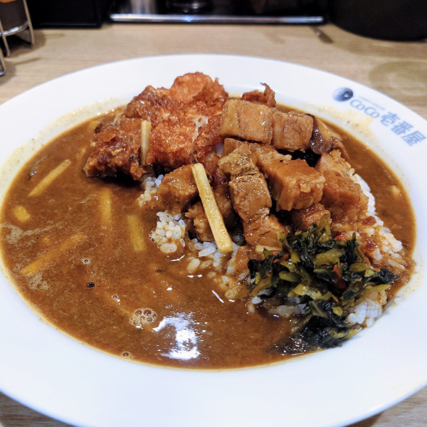 「五香粉香る魯肉スパイスカレー」@カレーハウスCoCo壱番屋 JR浜松町駅北口店の写真