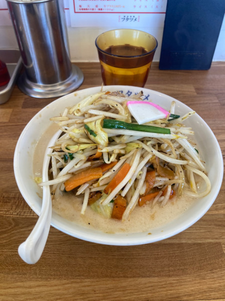「濃厚タンメン 900円」@極濃湯麺フタツメ 須坂店の写真