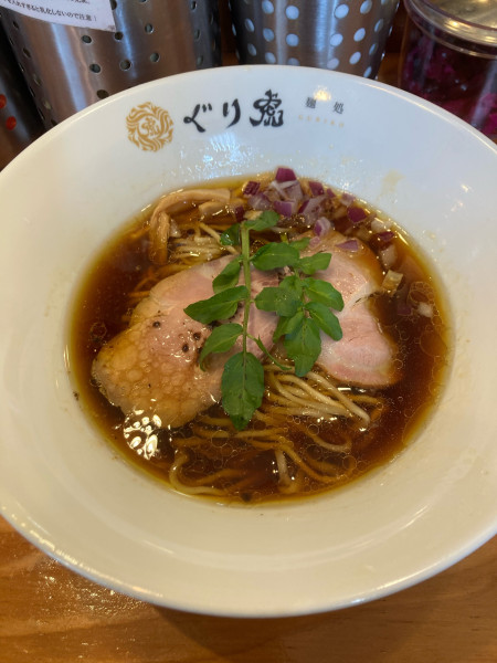 「黒トリュフ香る醤油そば リゾットセット ¥1,080」@麺処 ぐり虎 海老名店の写真