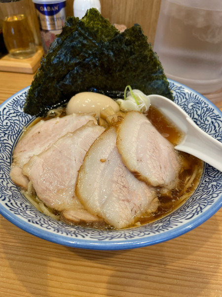 「特製中華そば」@中華そば 笑歩の写真