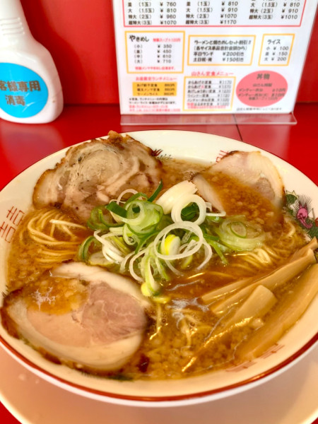 「醤油ラーメン並」@山さんラーメンの写真