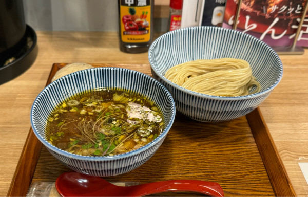 「つけ麺（醤油）¥1270」@キッチンきらくの写真