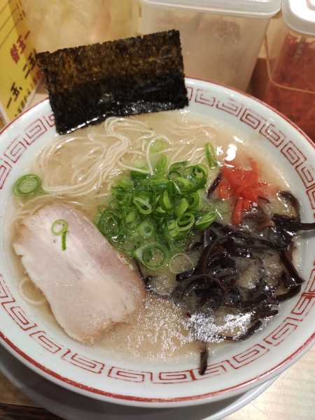 「らぁめん」@博多長浜ラーメン フクフクの写真