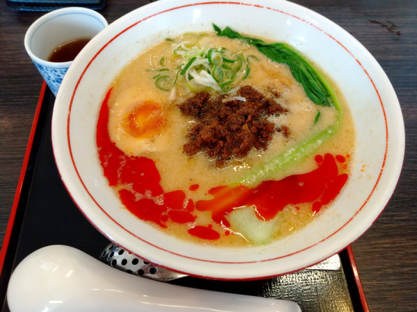 「[期間限定]福司酒粕仕立てエゾシカ担々麺　970円」@麺や北町の写真