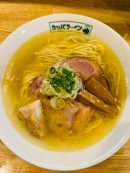 「限定　軍鶏塩そば炊き込みセット」@らーめん カッパファクトリーの写真