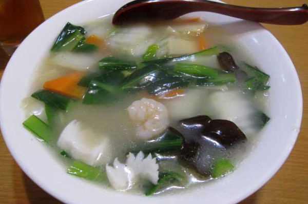 「海鮮麵　880円」@北京福屋の写真