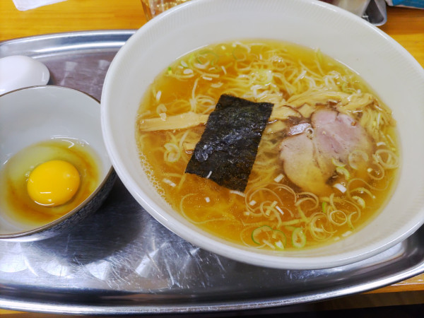 「中華麺（小盛1玉） 900円」@川越大勝軒の写真