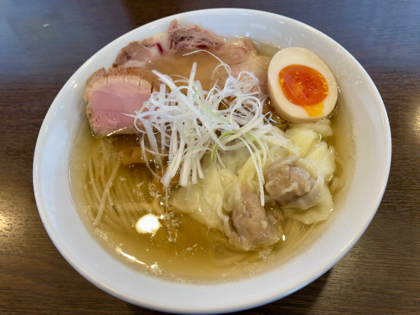 「【周年限定】鴨そば(塩/呉田麺)」@中華そばイデタの写真