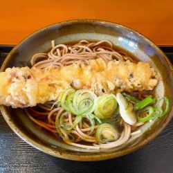 ちくわ天そば(420円)