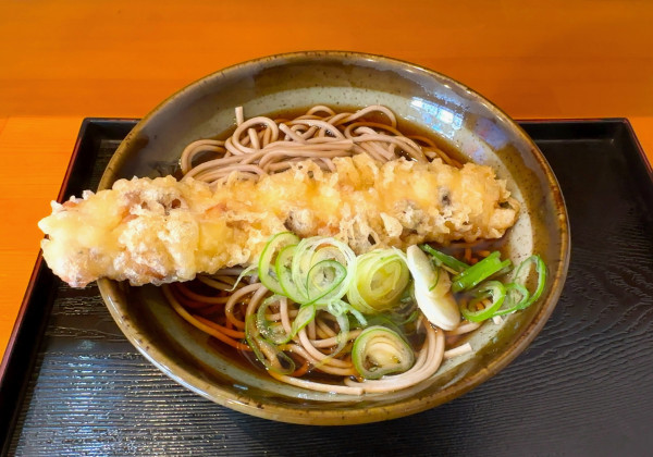 「ちくわ天そば(420円)」@鈴しげの写真
