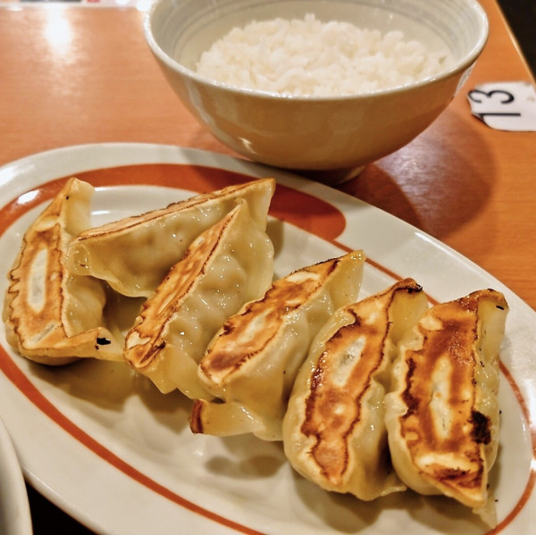 「和風カレーラーメンギョーザライスセット」@幸楽苑 若柴店の写真