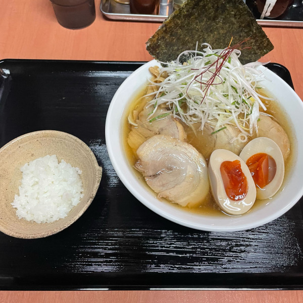 「特製中華そば」@ときわ亭の写真