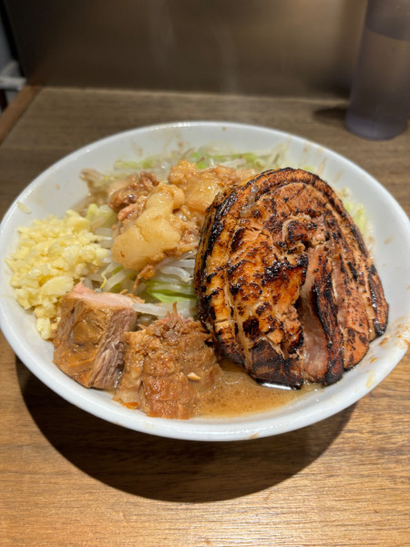 「ラーメン少なめ」@MEN YARD FIGHTの写真