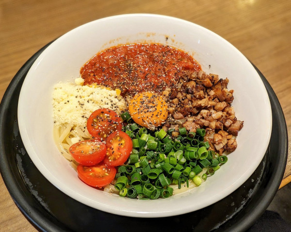 「トマトまぜメン」@十夢の写真