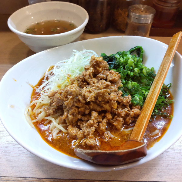 「【期間限定】汁なし担々麺（￥1,000）」@塩そば 一榮の写真