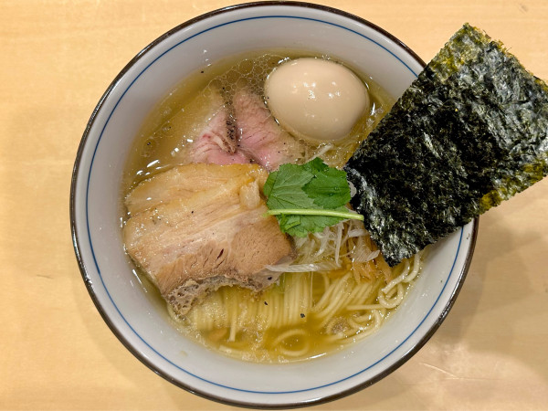 「★特製軍鶏そば(塩)🍜¥1,500」@麺庭 つむぎの写真